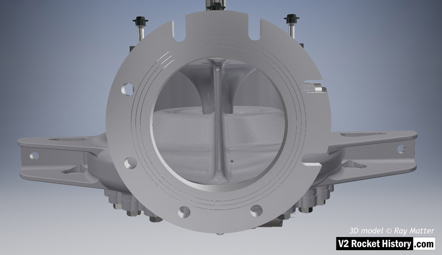 08 B-Pump Sub-assembly: Inlet flange