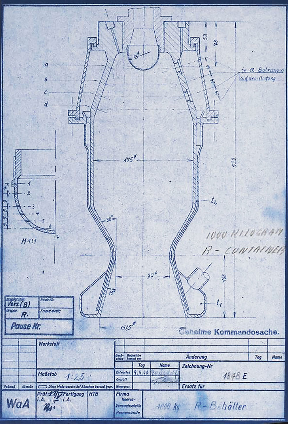 1000 kg 4B engine 1940