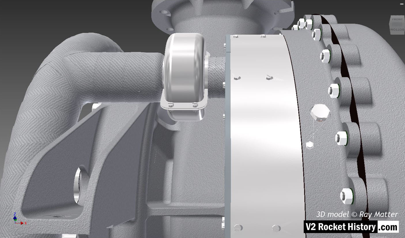 6380A Bl2 Steam inlet manifold and nozzle casing 