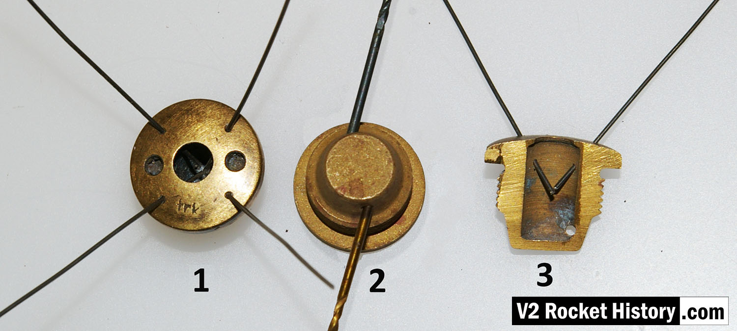 Fuel Injector insert showing aperture details