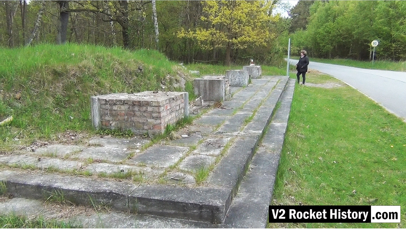 Remains of main entrance guard house