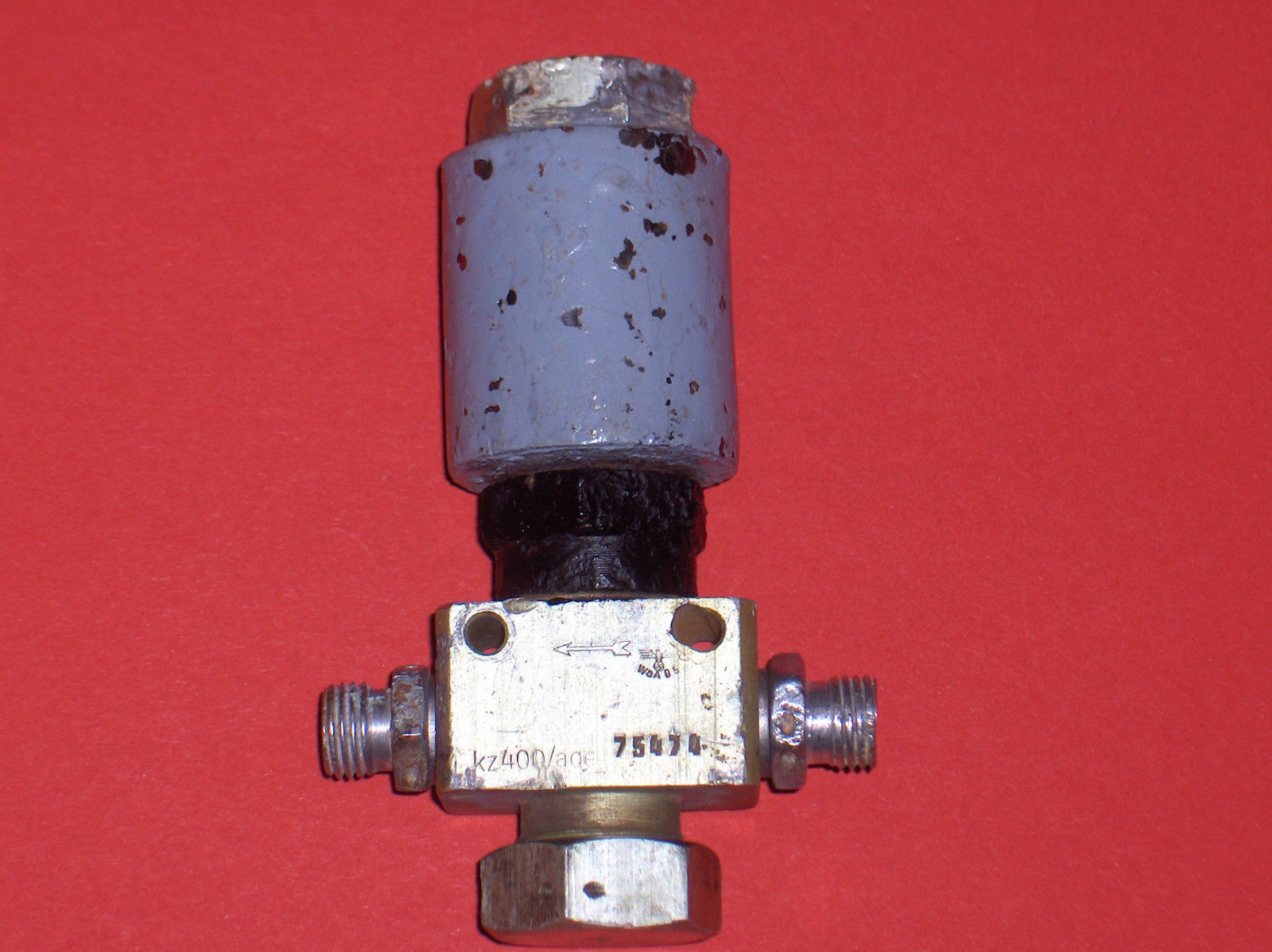 Electro-magnetic HP air and fluid solenoid valve 